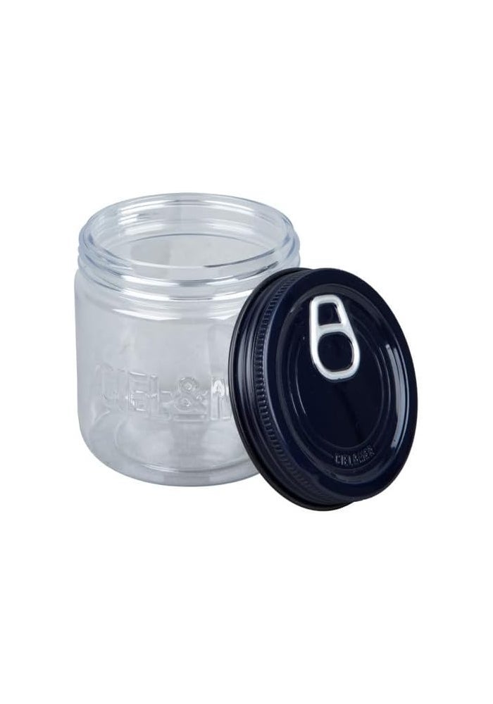 Small Aluminum Cap Container | Navy | Compact Storage Jar for Creams, Balms & Small Essentials - Image 2